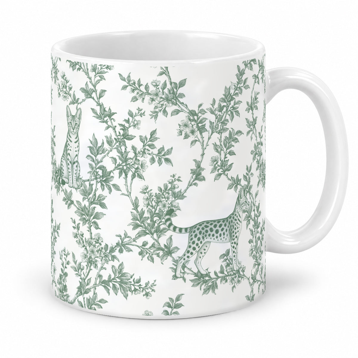 Savannah toile mug — Green Studio