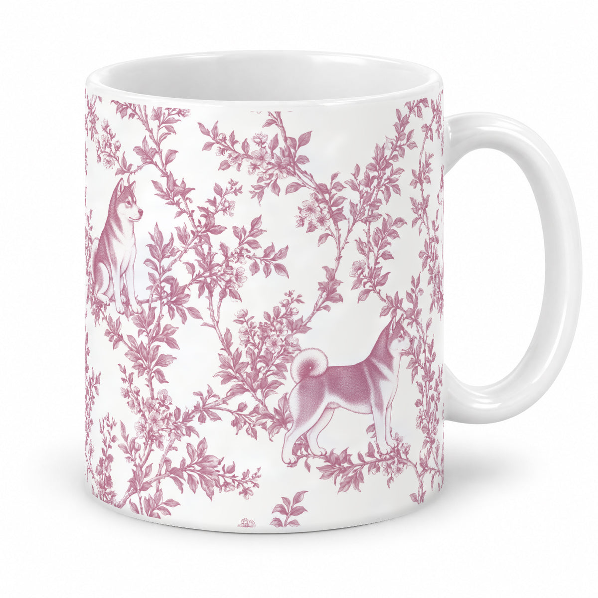 Shiba Inu toile mug — Pink Studio
