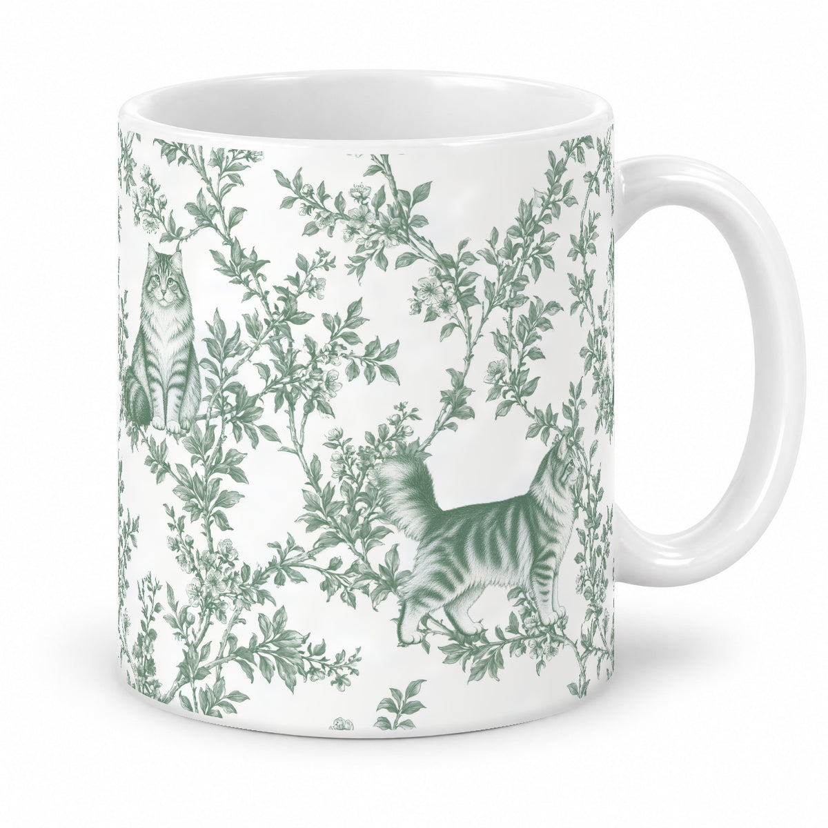 Siberian toile mug — Green Studio