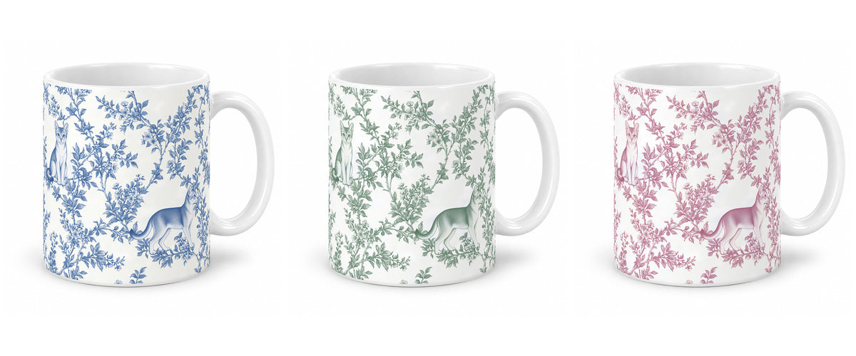 Singapura toile mug — Three Colors