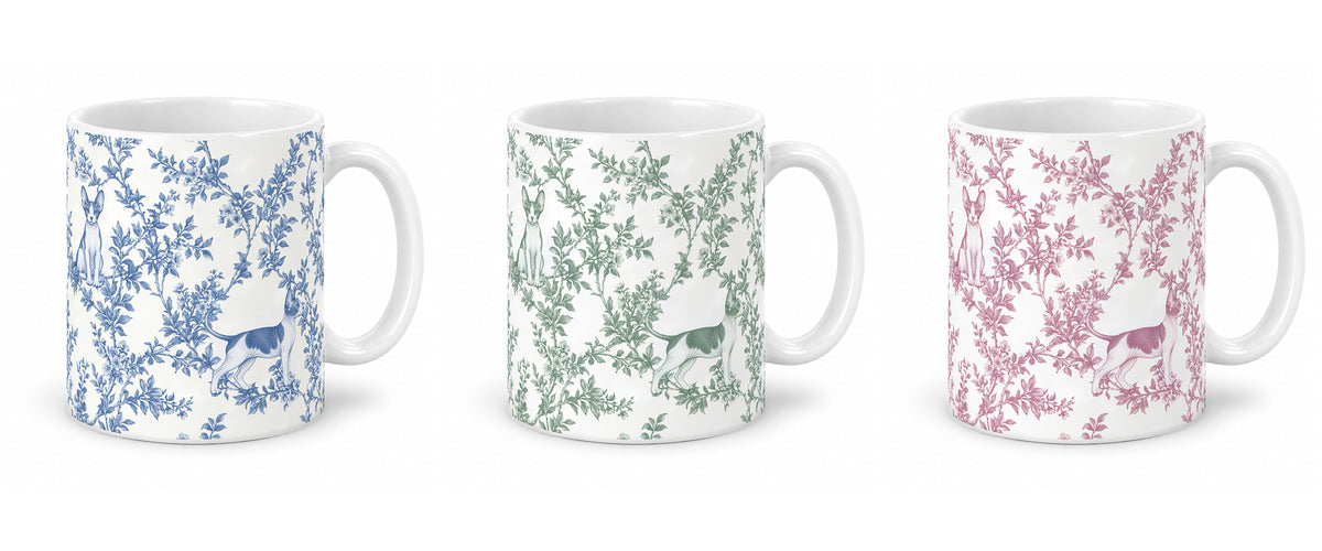 Sphynx toile mug — Three Colors