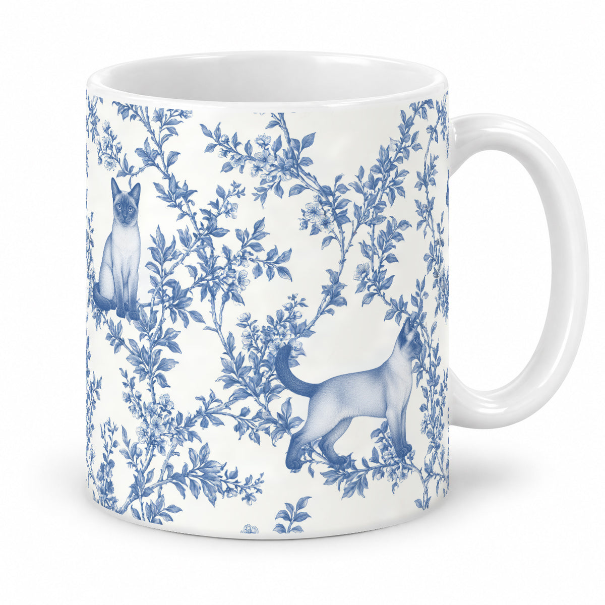 Tonkinese toile mug — Blue Studio