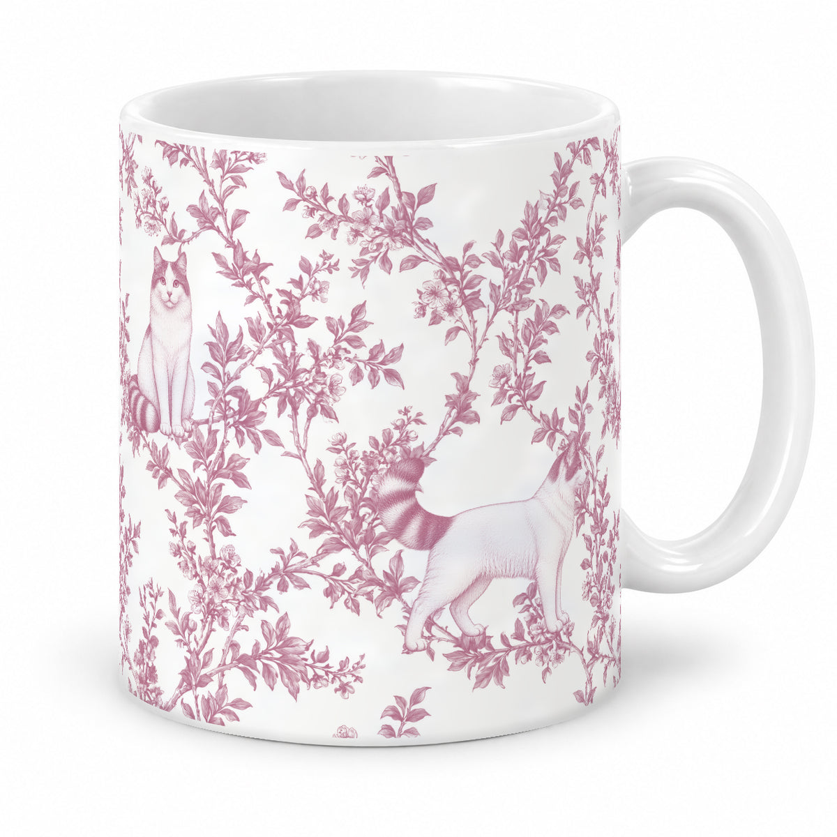 Turkish Van toile mug — Pink Studio
