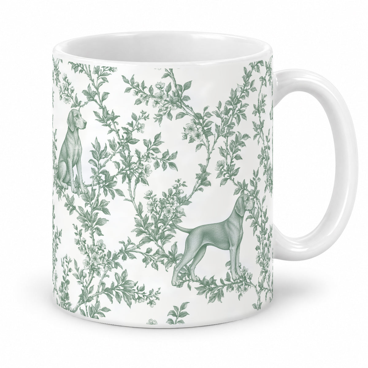 Vizsla toile mug — Green Studio