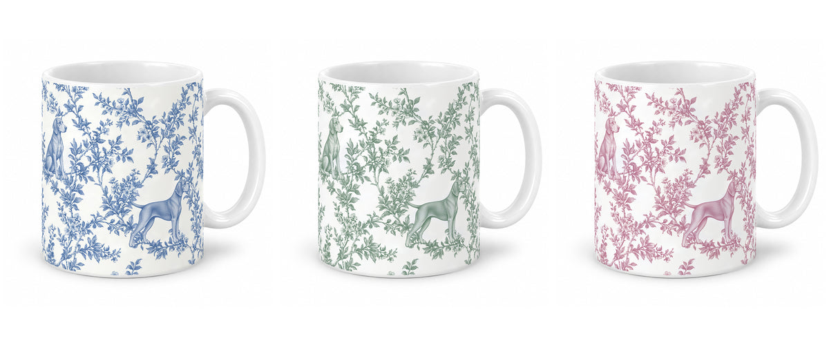 Vizsla toile mug — Three Colors