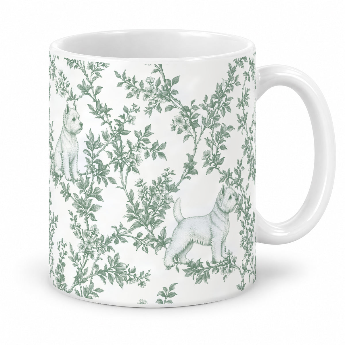 West Highland White Terrier toile mug — Green Studio