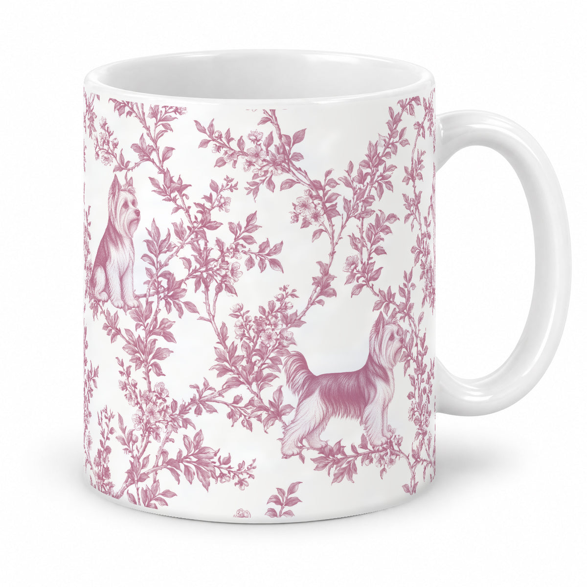 Yorkshire Terrier toile mug — Pink Studio