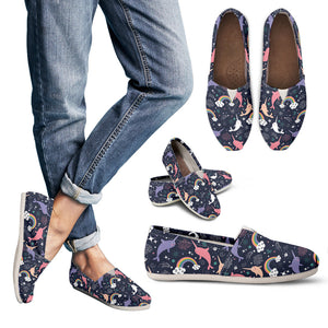 Narwhal Women's Slip-On Shoes