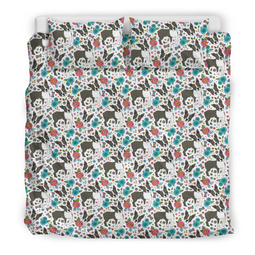 Boston Terrier Duvet Cover