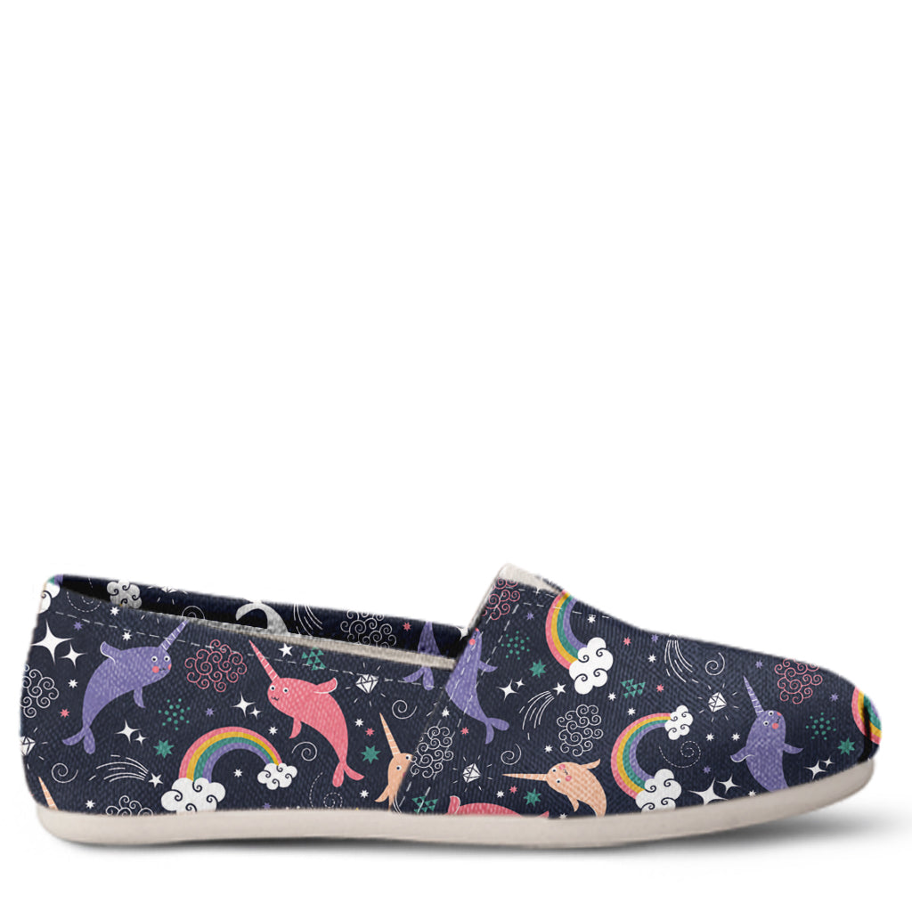 Narwhal Women's Slip-On Shoes