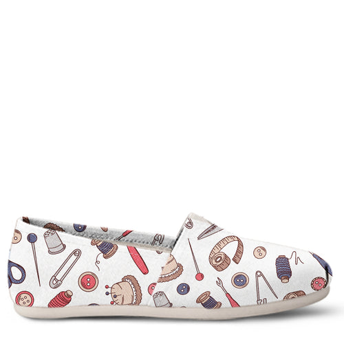 Sewing Lover Women's Slip-On Shoes