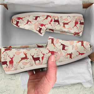 Deer Women's Slip-On Shoes