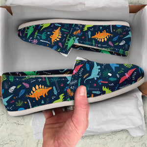 Dinosaur Women's Slip-On Shoes