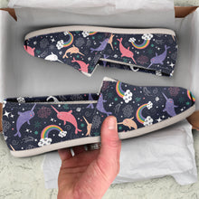 Narwhal Women's Slip-On Shoes