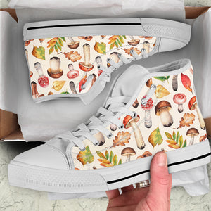 Mushroom Women's High Top Sneakers