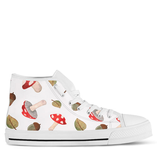 Mushroom Women's High Top Sneakers